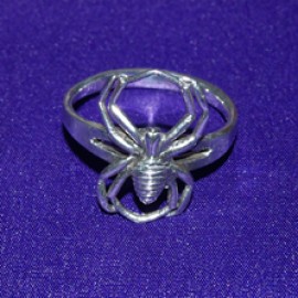 Spider Silver Ring